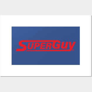 Super Guy Posters and Art